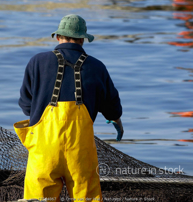 Fisherman's wet weather gear top